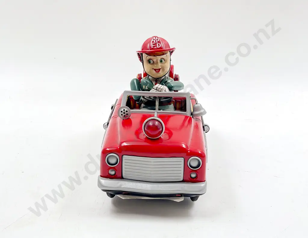 Nomura Japan Fire Chief Mystery Action Fire Dept Car Image 1++