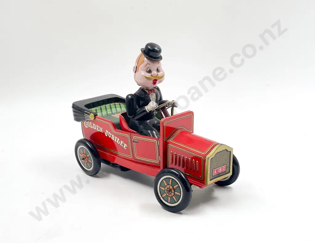 Nomura Japan Golden Jubilee Classic A1910 Shaking Car and Driver Image 1++