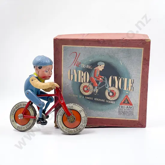 Boxed C1930's Tri-ang Gyro Cycle