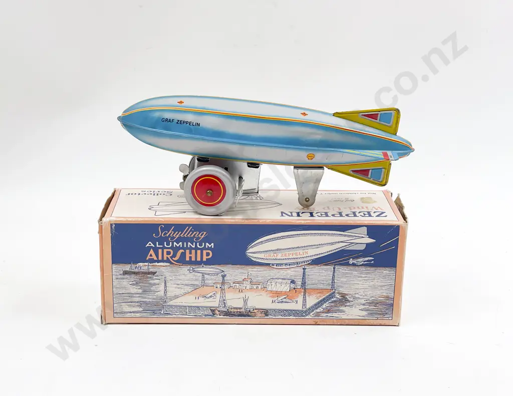 Boxed Schylling Collector Series Aluminum Airship Zeppelin Image 1++
