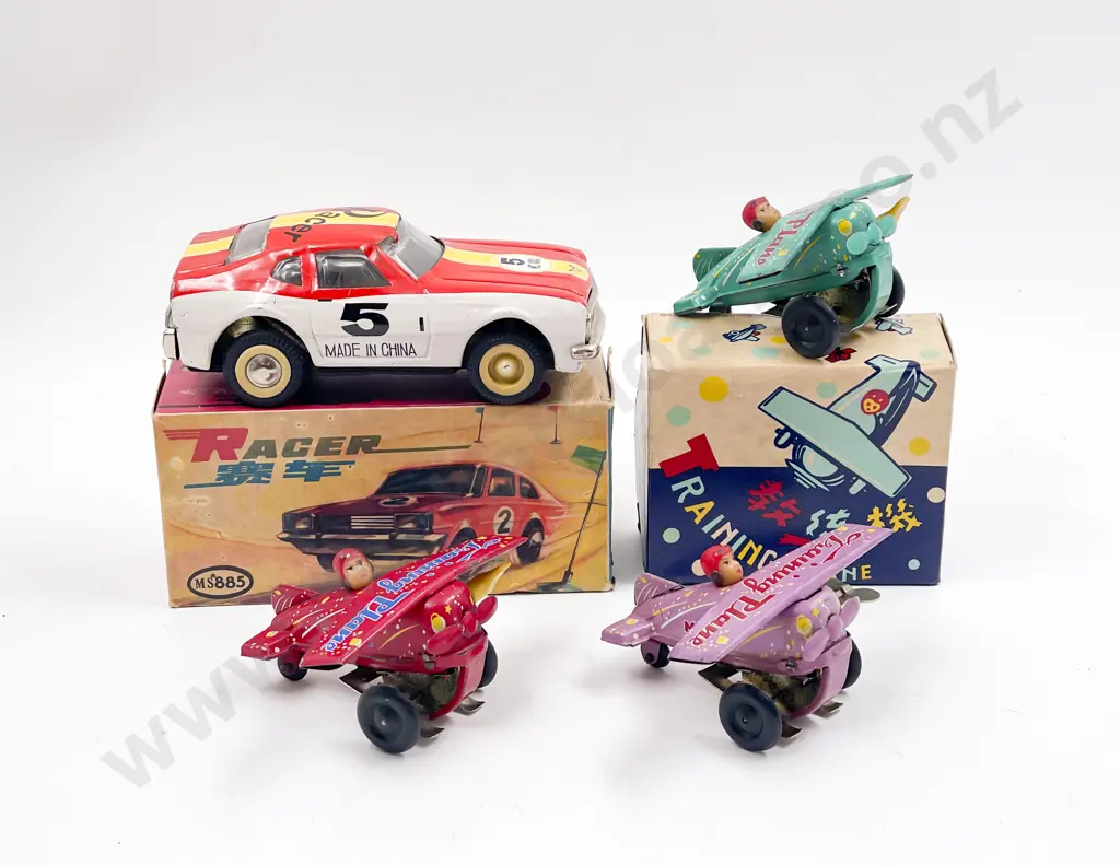 Boxed Made in Chain MS885 Racer MS011 Training Plane Image 1++
