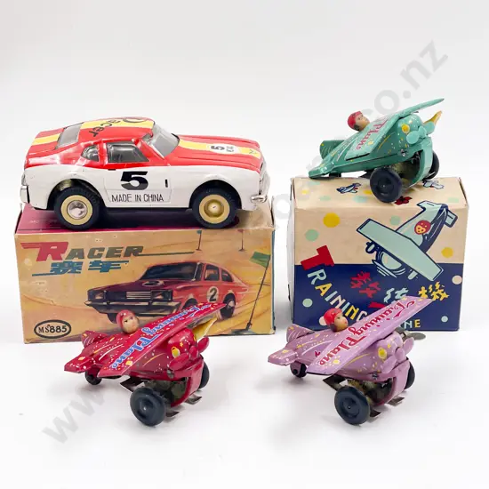Boxed Made in Chain MS885 Racer MS011 Training Plane