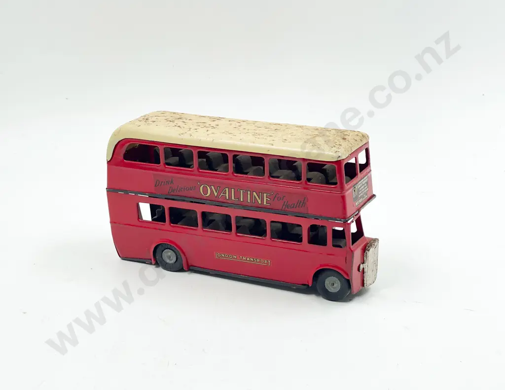 Tri-ang Minic Bovril Double Decker London Bus Image 1++