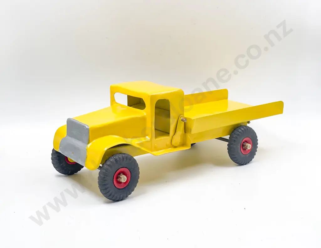 Hand Built Tinplate Flat Deck Tip Truck Image 1++