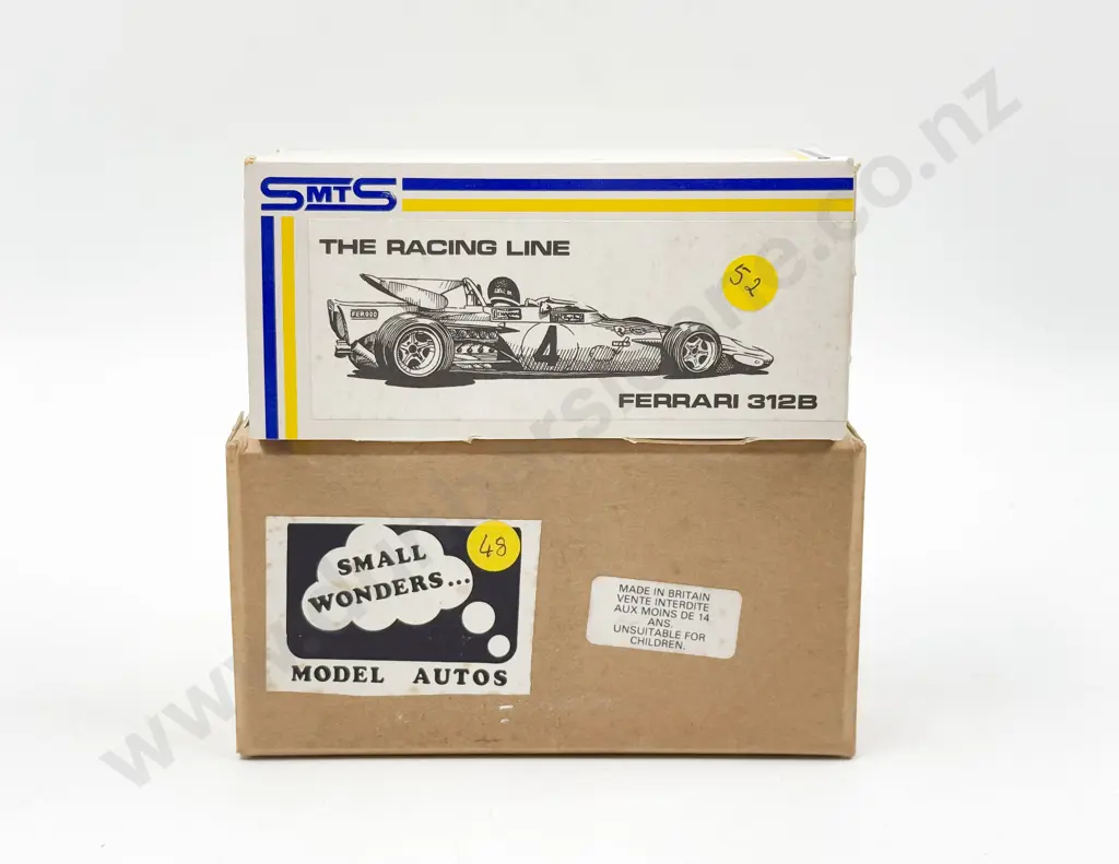 Two Diecast White Metal Kit Set Small Scale Models Image 1++