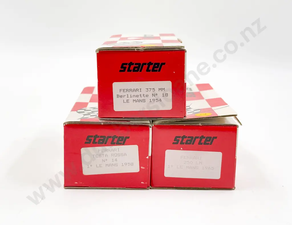 Three Starter Made in France Resin Kit Set 1/43 Scale Models Image 1++