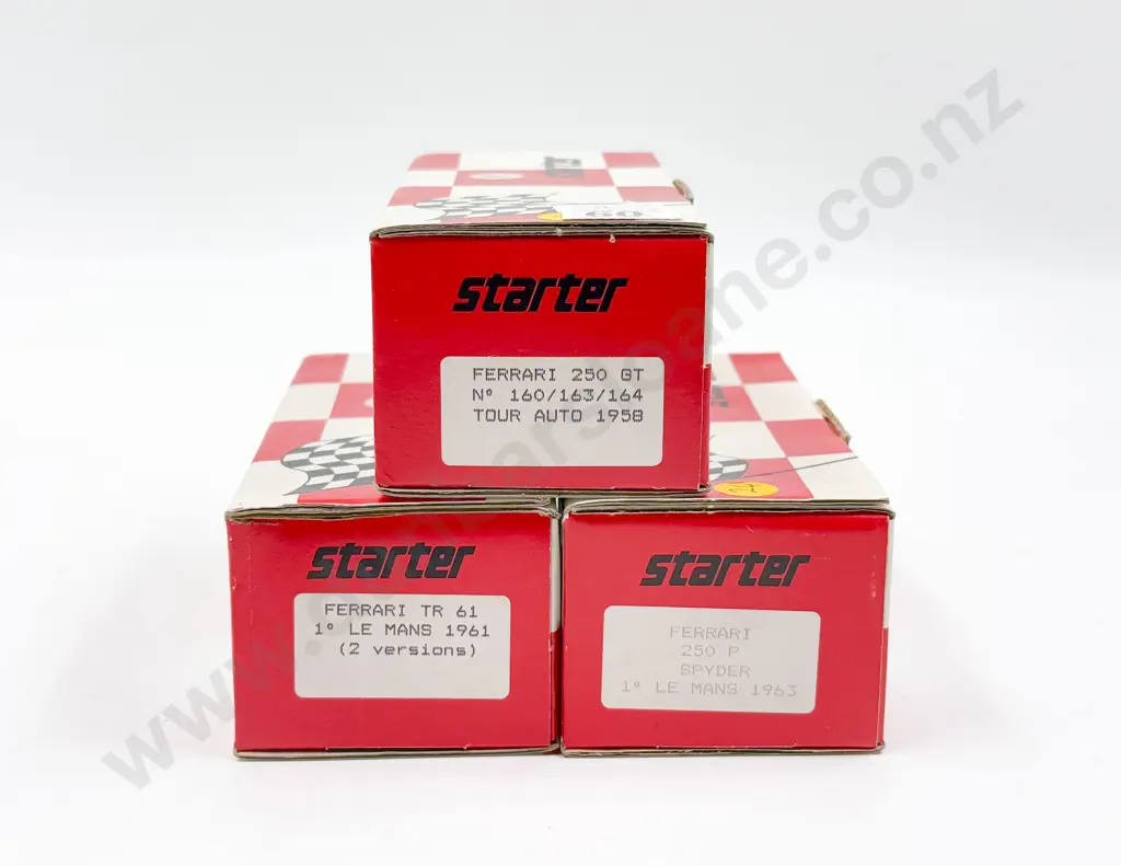 Three Starter Made in France Resin Kit Set 1/43 Scale Models Image 1++