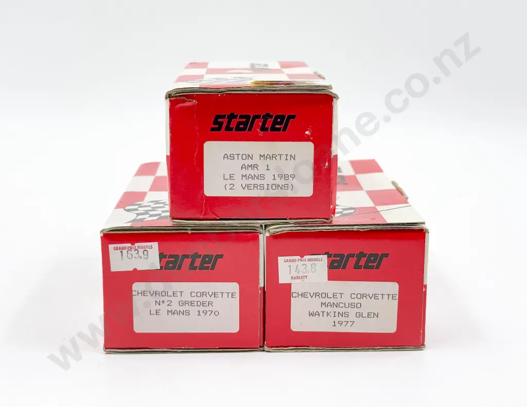 Three Starter Made in France Resin Kit Set 1/43 Scale Models Image 1++