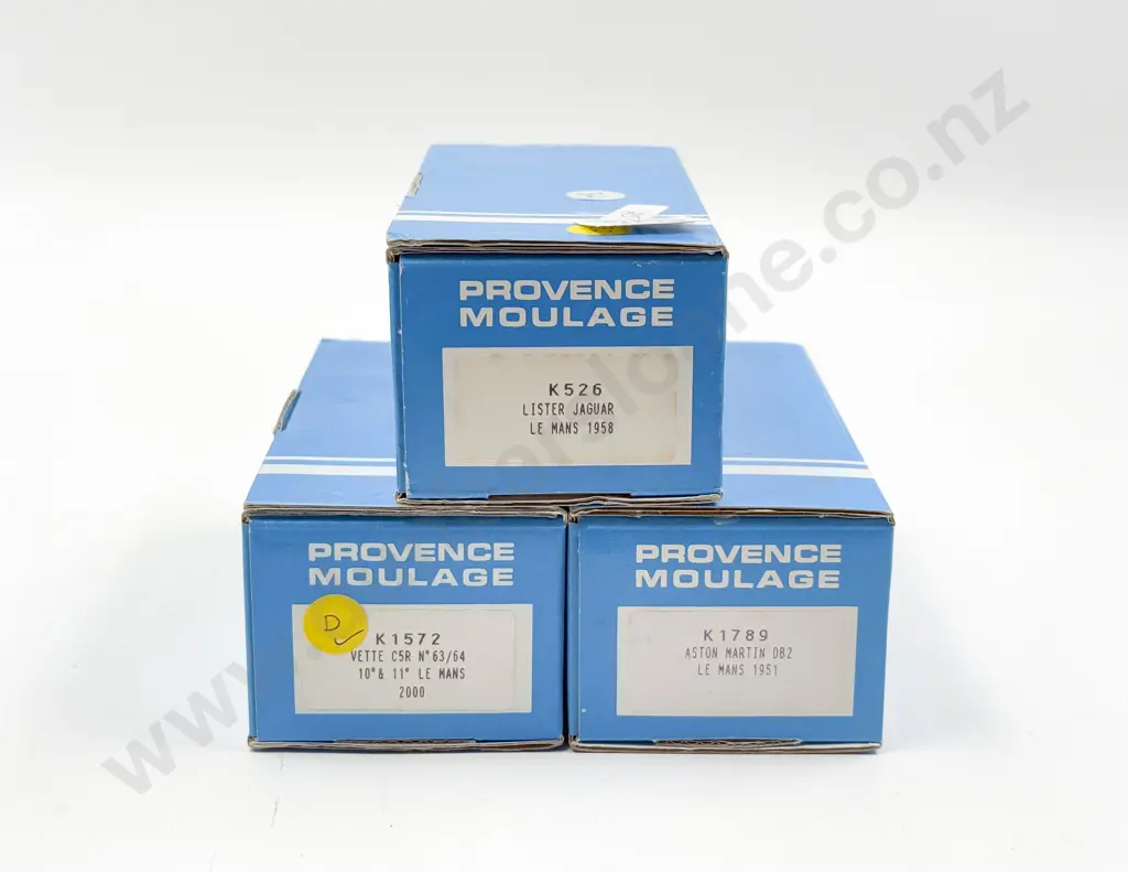 Provence Moulage Resin Kit Set 1/43 Scale Models Jaguar Aston Martin and Vette C5R Image 1++