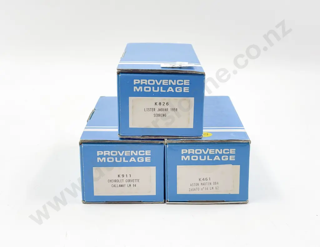 Provence Moulage Resin Kit Set 1/43 Scale Models Jaguar Aston Martin and Corvette Image 1++