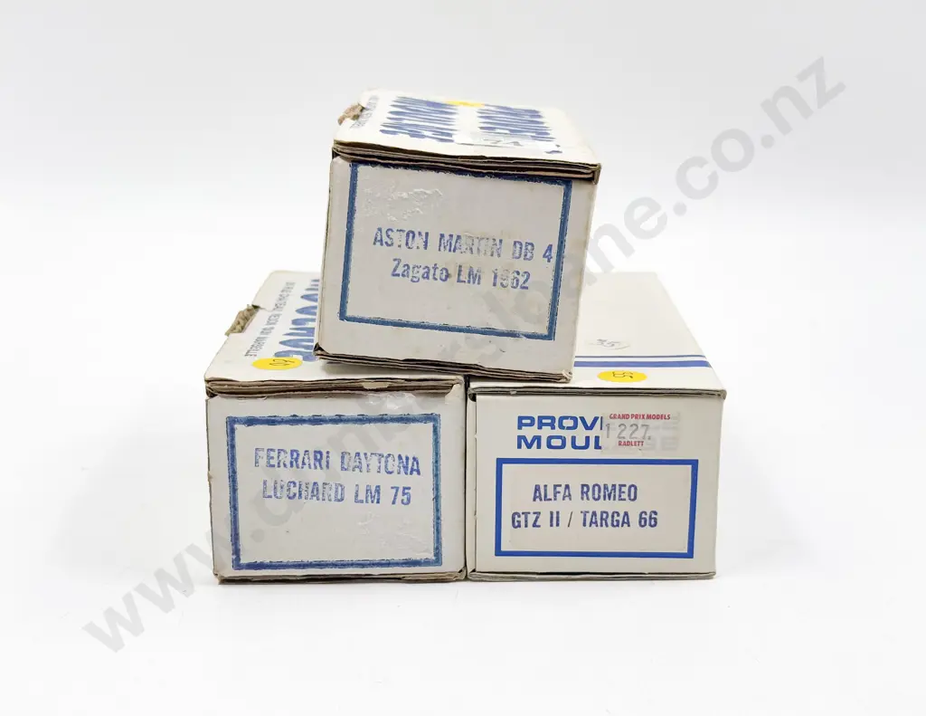 Provence Moulage Resin Kit Set 1/43 Scale Models Aston Martin Alfa Romeo and Ferrari Image 1++
