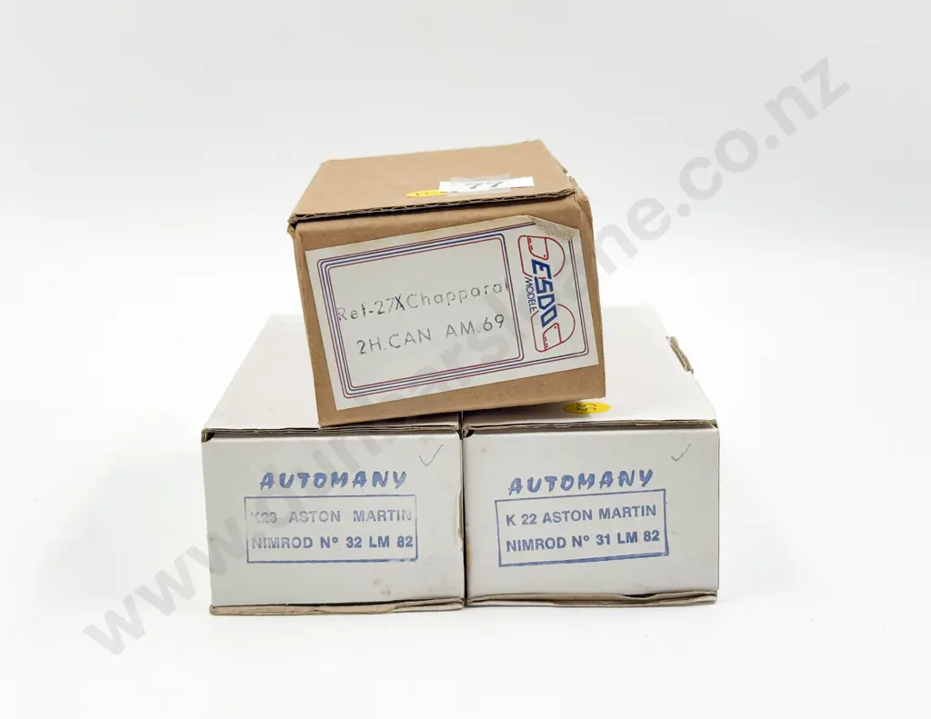 Two Automany and Esdo Resin & Diecast Kit Set 1/43 Scale Models Image 1++