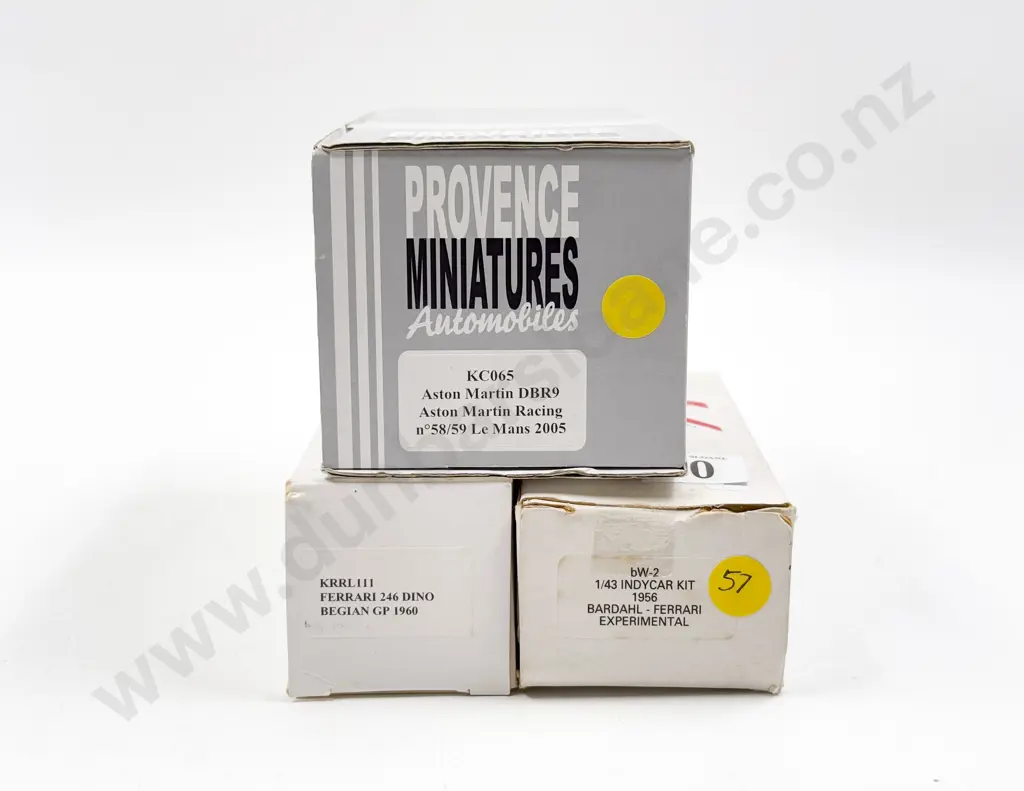 Three Mixed Manufacture Resin & Diecast Kit Set 1/43 Scale Models Image 1++