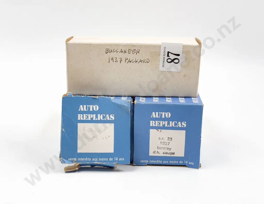 Two Auto Replicas England Diecast Model Kits 1/43 Scale Image 1++