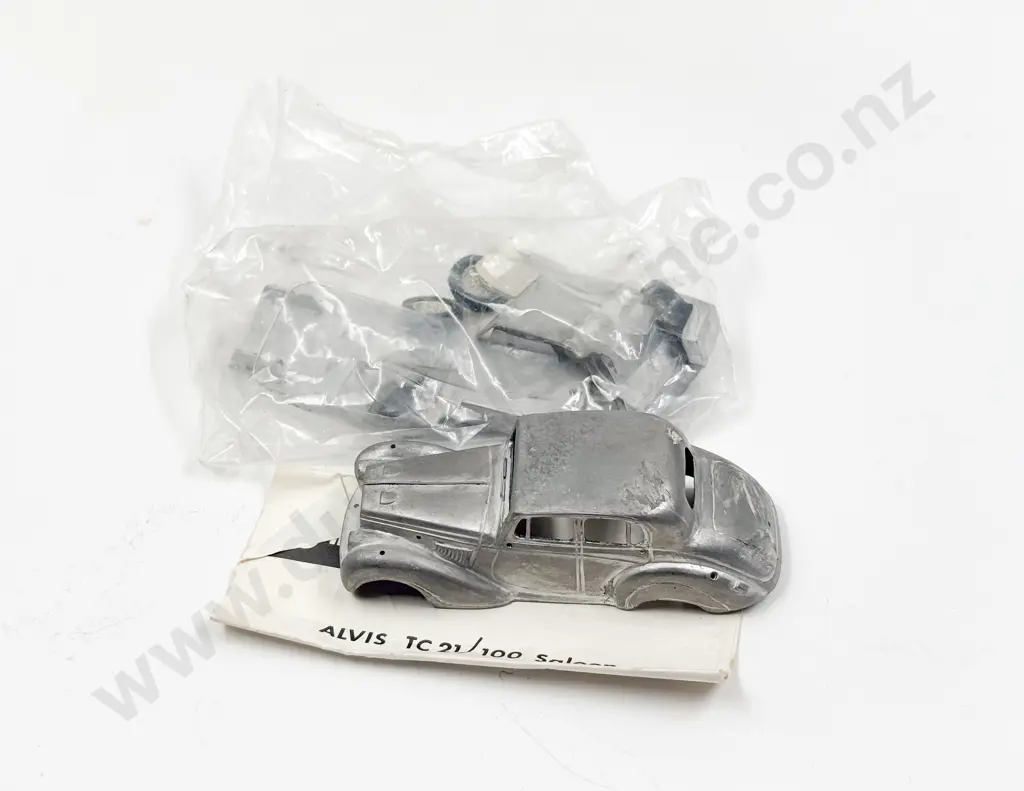 Two Mikansue 1/43 Scale Models Talbot 105 1932 and Alvis TC 21/100 1955 Image 1++