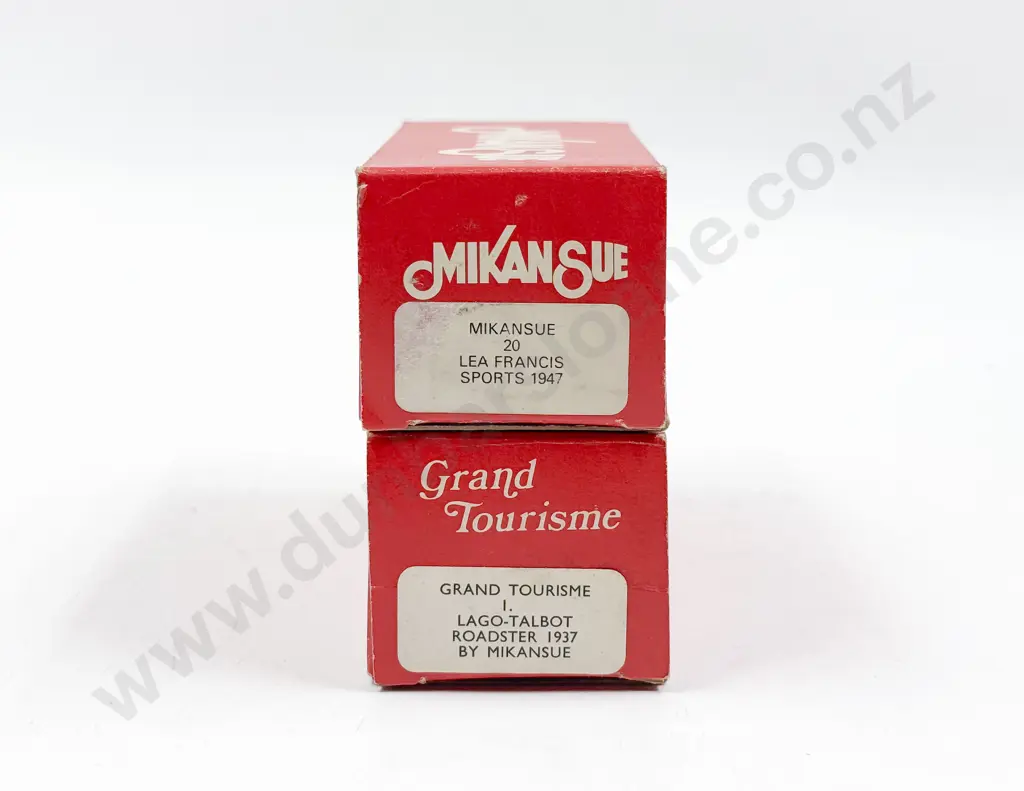 Two Mikansue 1/43 Scale Models Lago-Talbot 1937 and Lea Francis Sports 1947 Image 1++