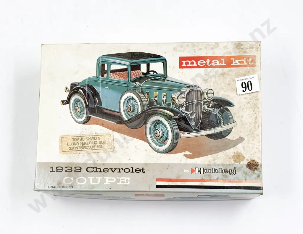 Hubley Diecast and Plastic Model Kit Scale 1932 Chevrolet Coupe Image 1++