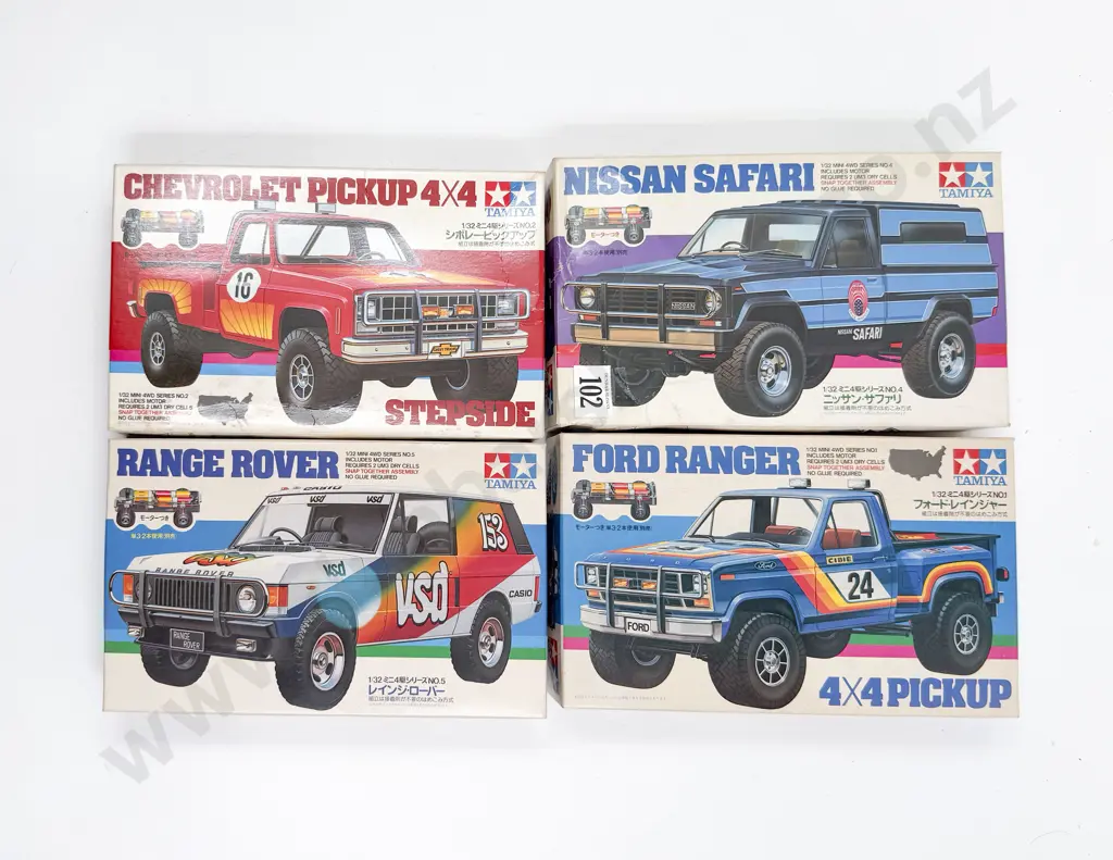 Four Tamiya Kit Set 1/32 Scale Models Image 1++
