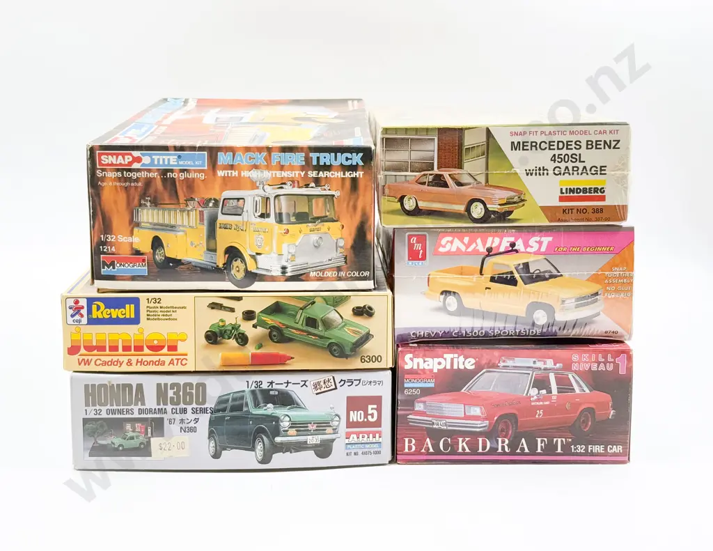 Six Various Manufacture Model and Scale Kit Sets Image 1++