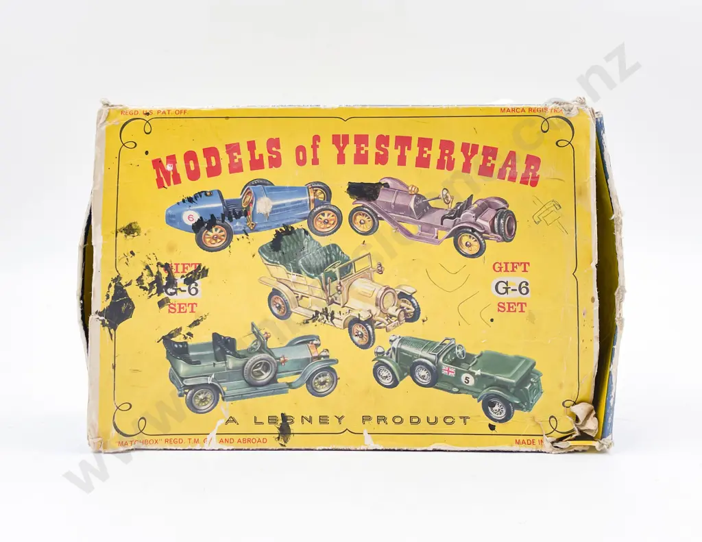 Part Boxed Models of Yesteryear G-6 Gift Set Image 1++