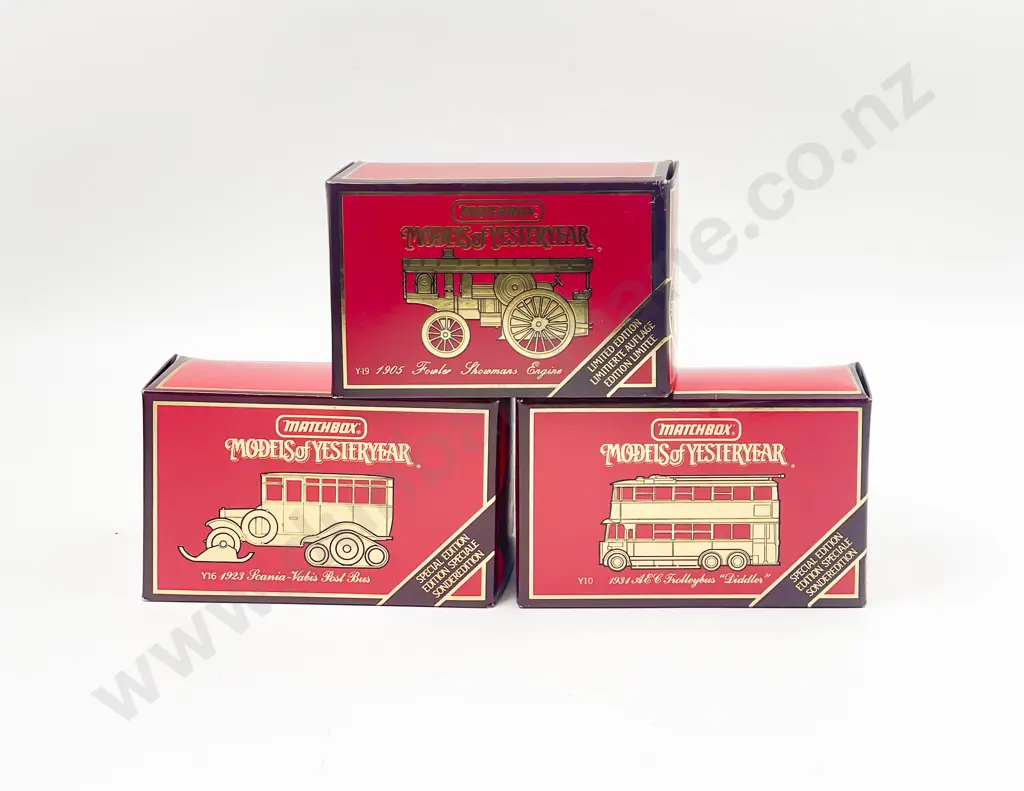 Models of Yesteryear Special Edition Y-19 Y-10 Y-16 Image 1++