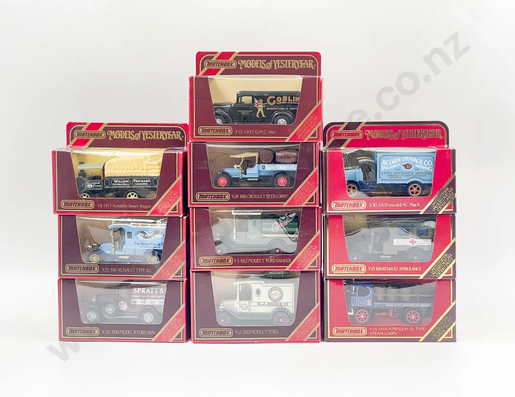 Ten Models of Yesteryear Red Boxed Limited Edition Image 1++