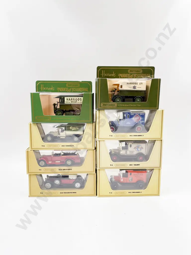 Eight Models of Yesteryear Yellow Boxed Image 1++