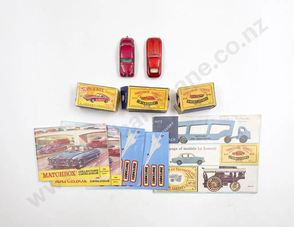 Matchbox A Lensey Box 65 Jaguar Image 1++