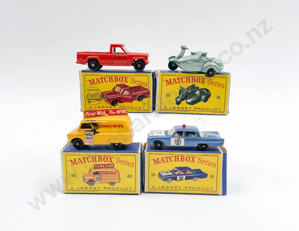 Matchbox Series Boxed 36 42 55 71 Image 1++