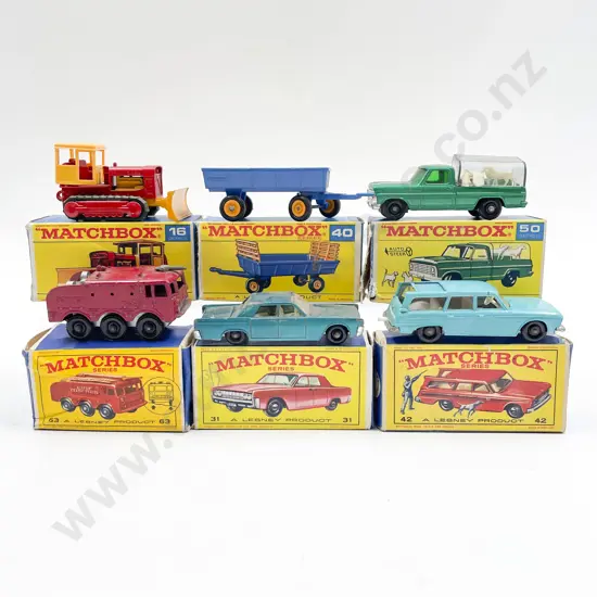 Matchbox Series Boxed 40 16 50 42 31 63