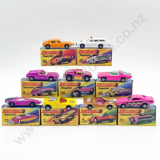 Matchbox Superfast Boxed 5 75 56 70 55 1 4 40 30