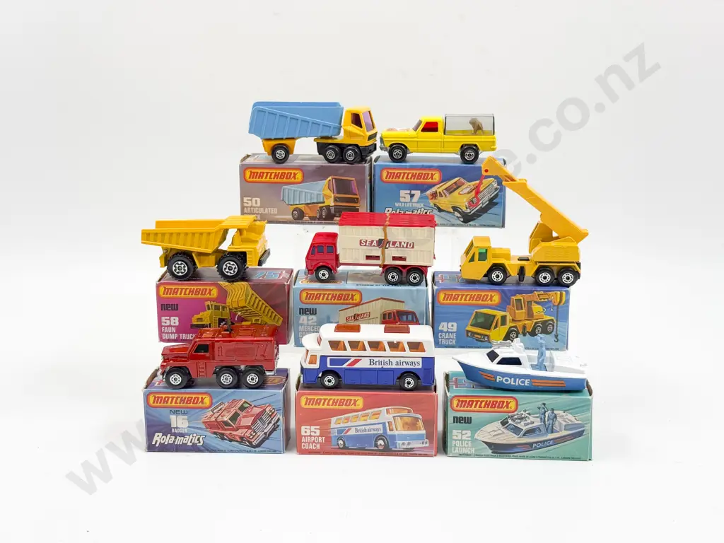 Matchbox Superfast Boxed 52 42 58 50 65 49  Rola-matics 16 57 Image 1++