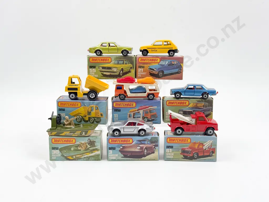 Eight Boxed Matchbox 1-75 Series Superfast Models Image 1++