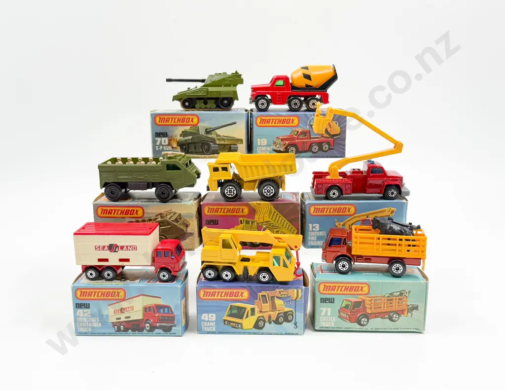 Eight Boxed Matchbox 1-75 Series Superfast Models Image 1++