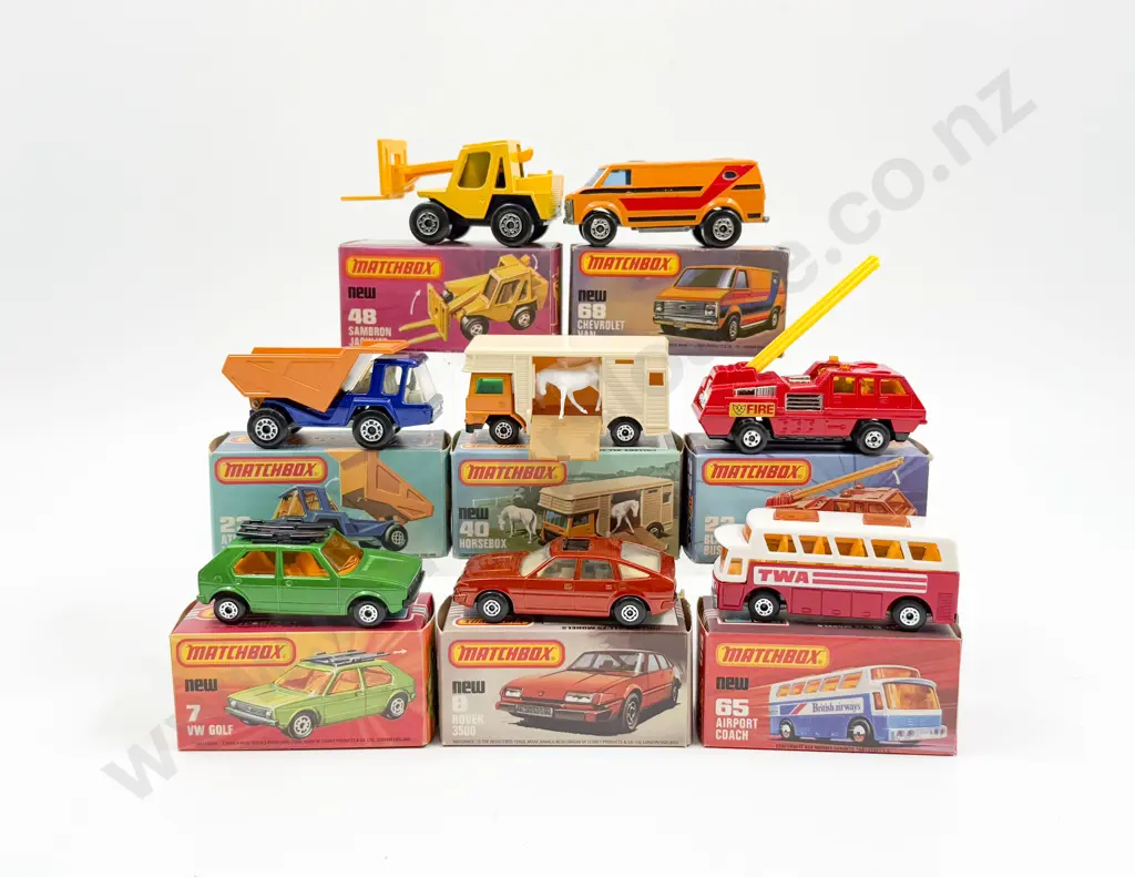 Eight Boxed Matchbox 1-75 Series Superfast Models Image 1++