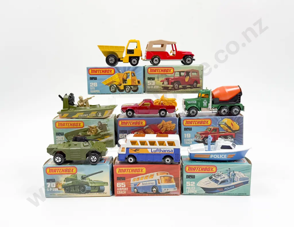 Eight Boxed Matchbox 1-75 Series Superfast Models Image 1++