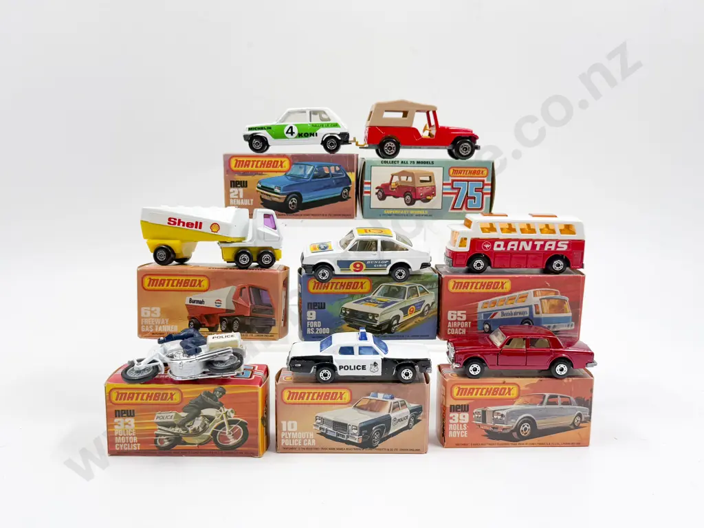 Eight Boxed Matchbox 1-75 Series Superfast Models Image 1++