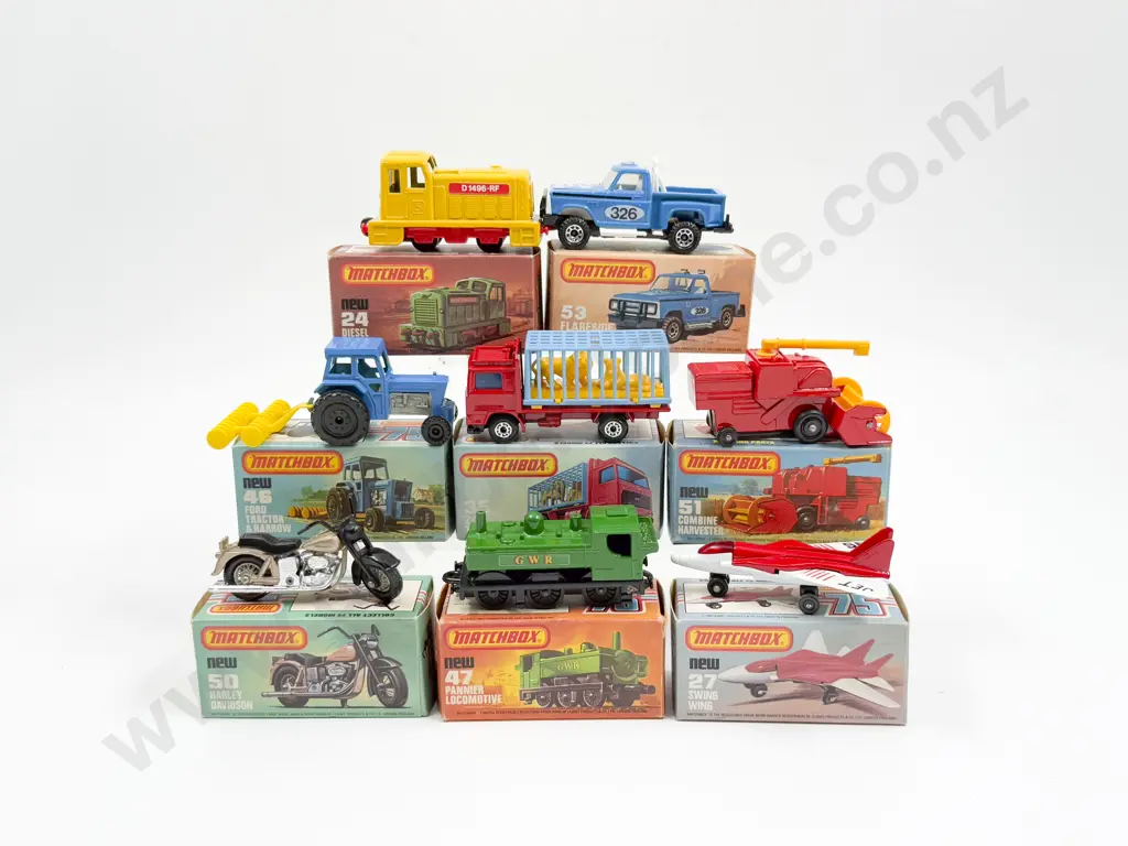 Eight Boxed Matchbox 1-75 Series Superfast Models Image 1++