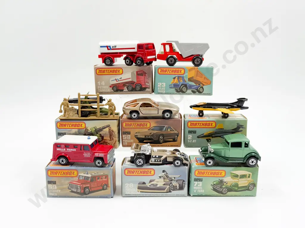 Eight Boxed Matchbox 1-75 Series Superfast Models Image 1++