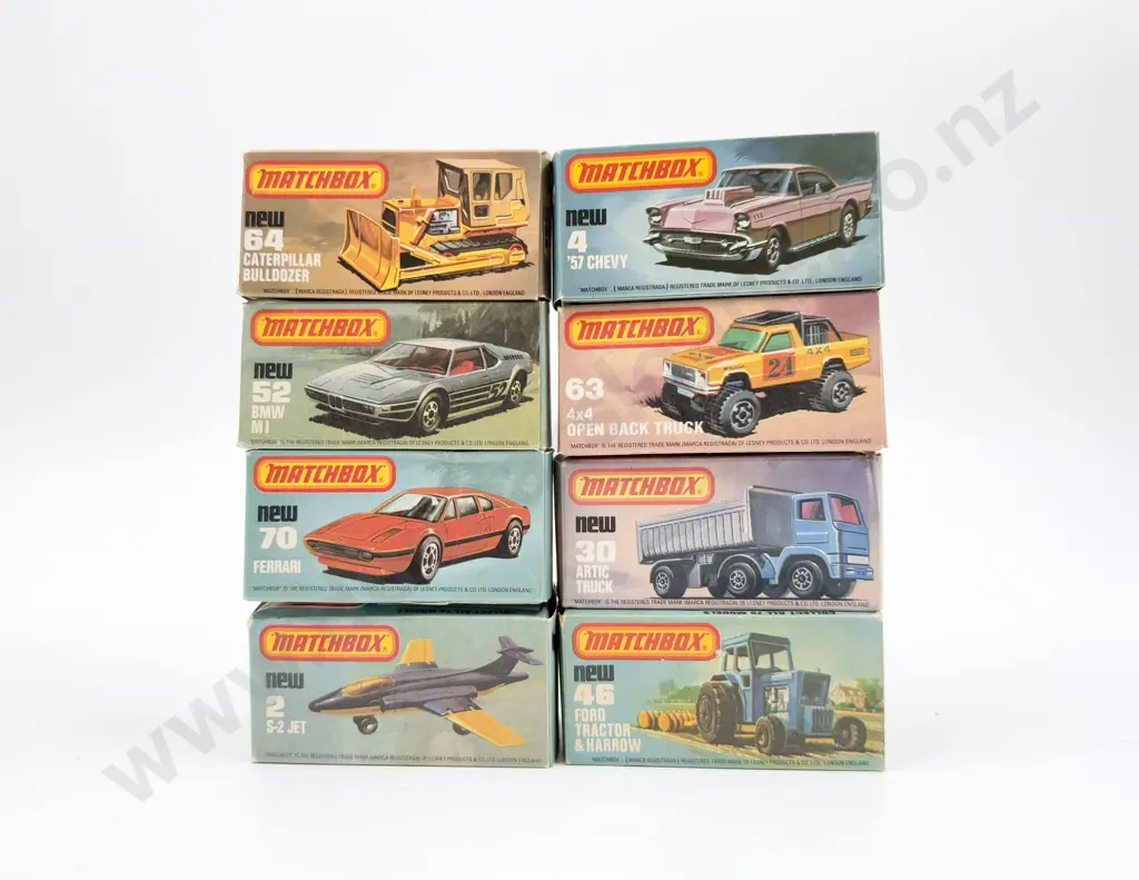 Eight Boxed Matchbox 1-75 Series Superfast Models Image 1++