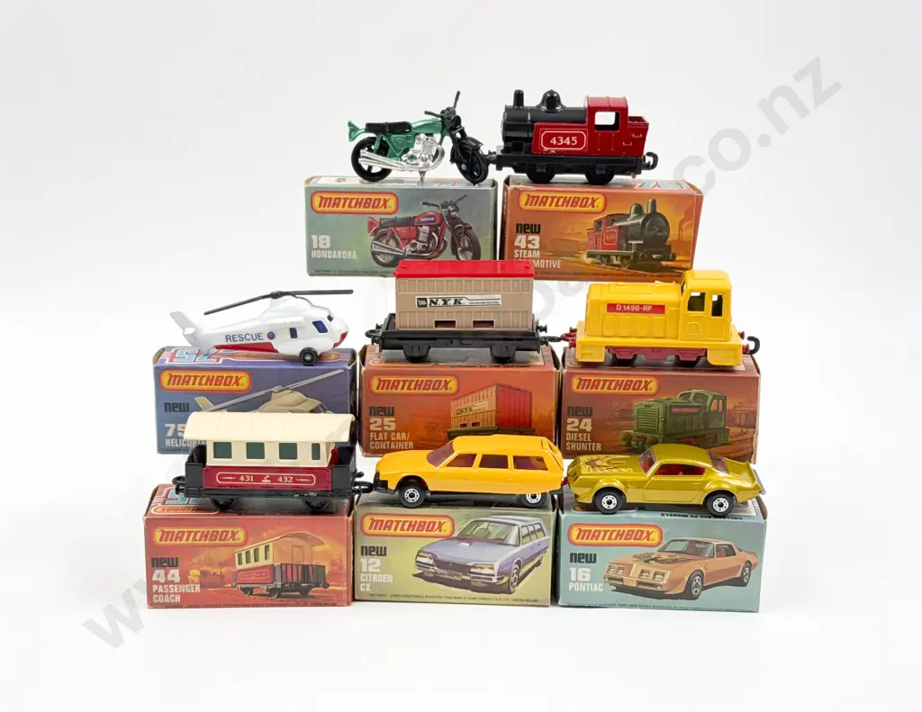 Eight Boxed Matchbox 1-75 Series Superfast Models Image 1++