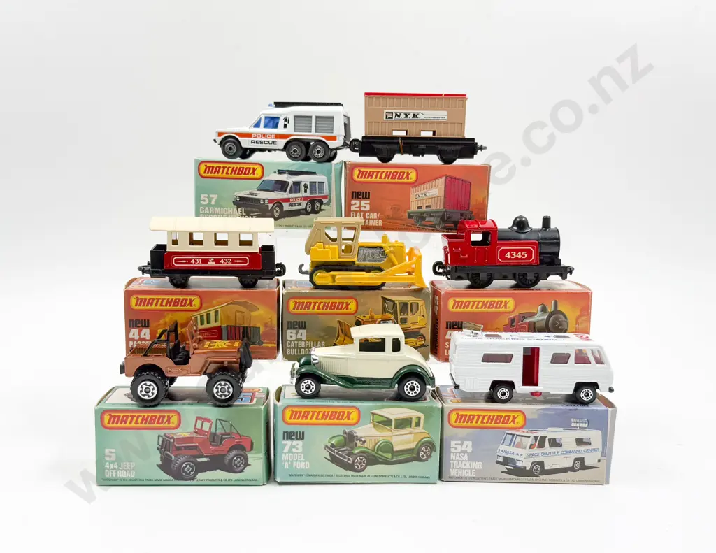 Matchbox Early Issue C1979 Boxed 64 54 43 5 57 73 44 25 Image 1++