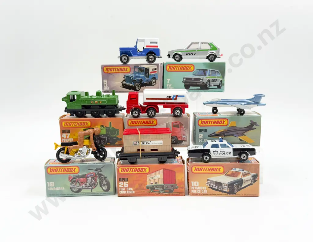 Matchbox Early Issue C1980's Boxed 7 14 10 25 2 5 18 47 Image 1++