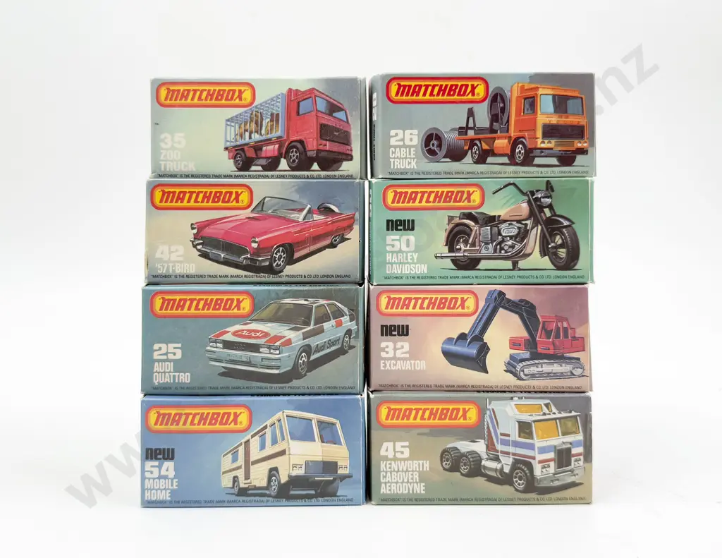 Matchbox Early Issue C1980's Boxed 54 50 45 26 42 25 32 35 Image 1++