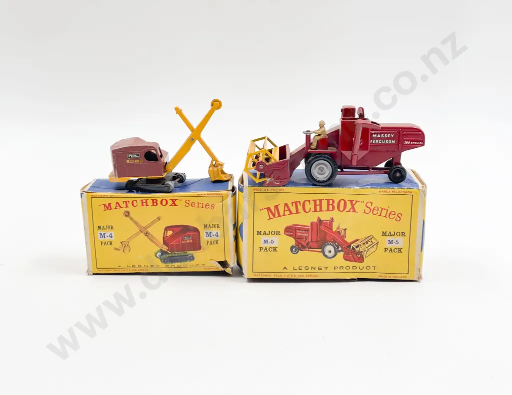 Matchbox Series Boxed No4 and No5 Major Packs Image 1++
