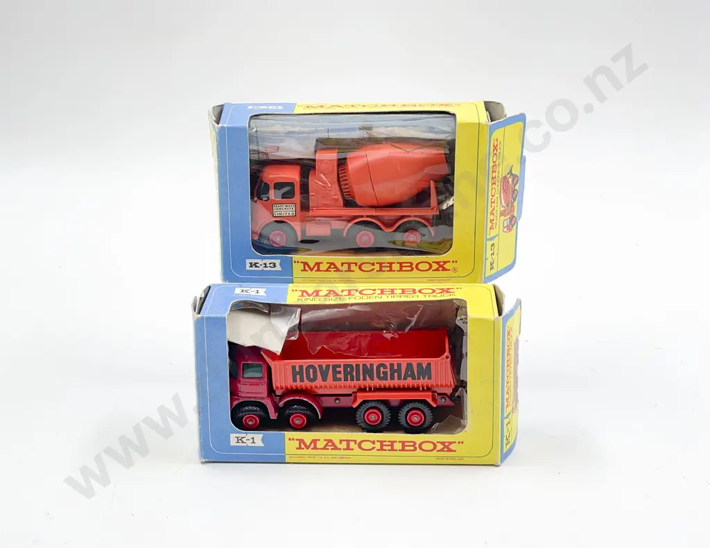 Matchbox Boxed Kingsize K1 and K13 Image 1++