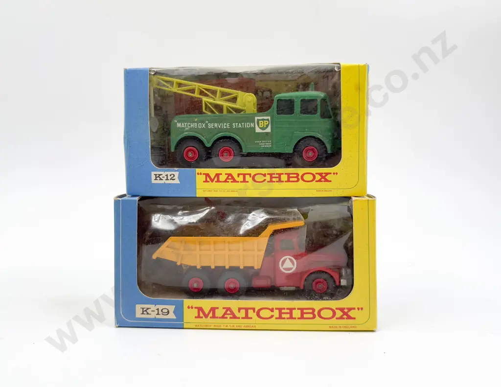 Matchbox King Size Boxed K12 and K19 Image 1++