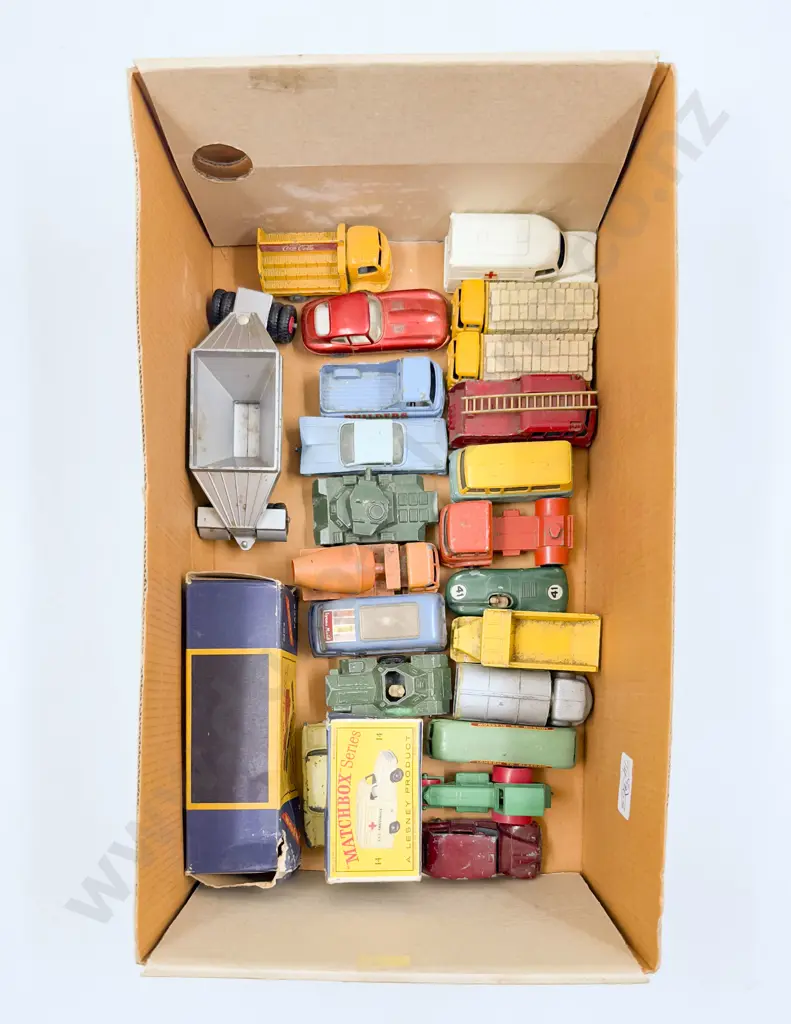 Qty Early Matchbox 1-75 Series Models and Various playworn Image 1++