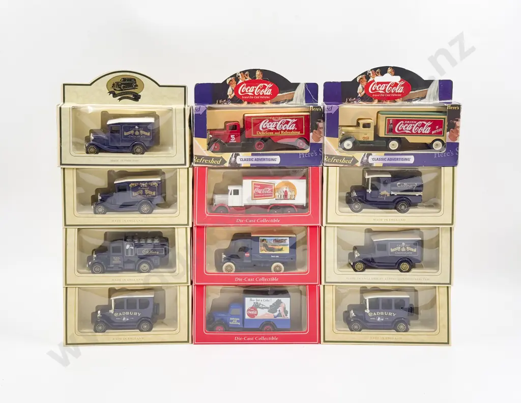 Lledo 12 Window Boxed Cadburys Models Image 1++