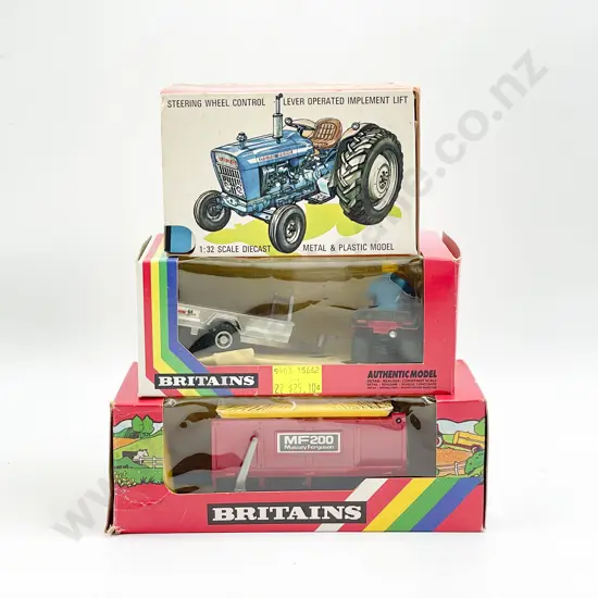 Britains Boxed 9430 Honda 4x4 All Terrain Vehicle and Trailer 9572 9527